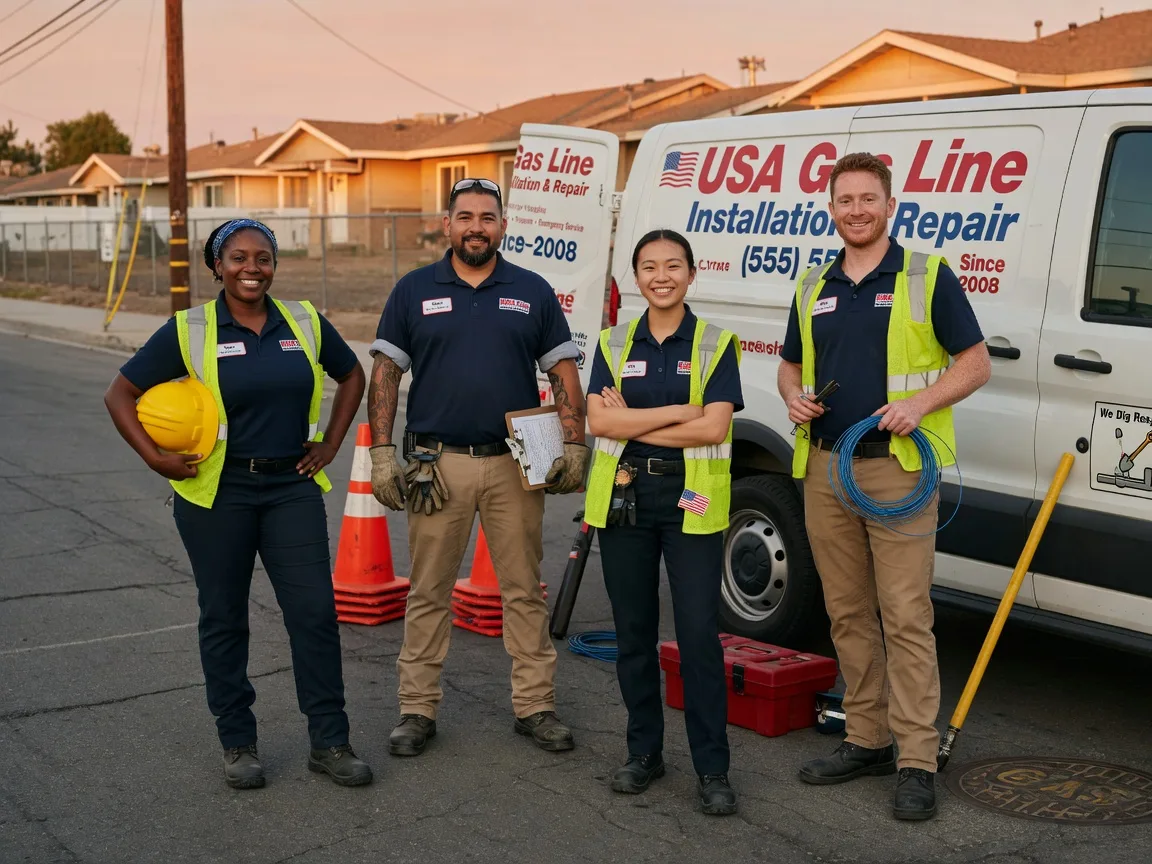 Gas Line Installation company in Owensville, IN