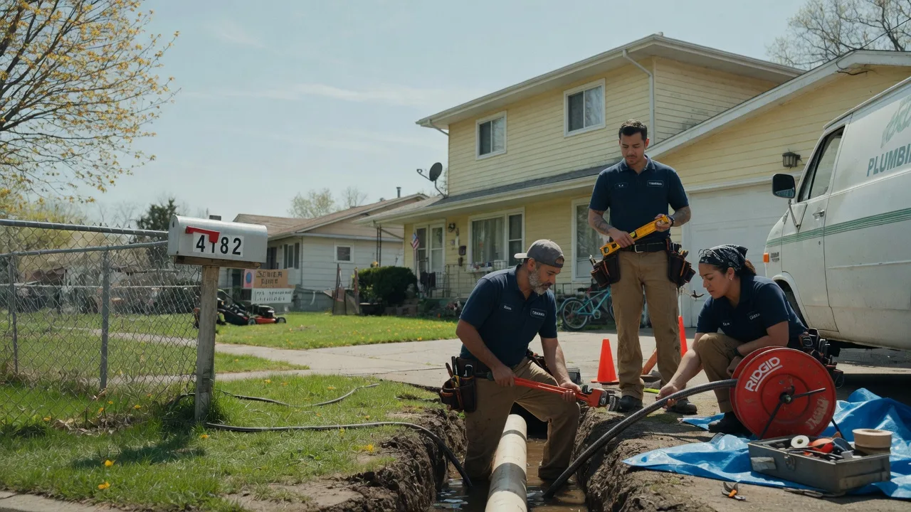 Gas Line Repair in Owensville, IN near me